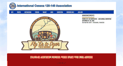 Desktop Screenshot of cessna120-140.org